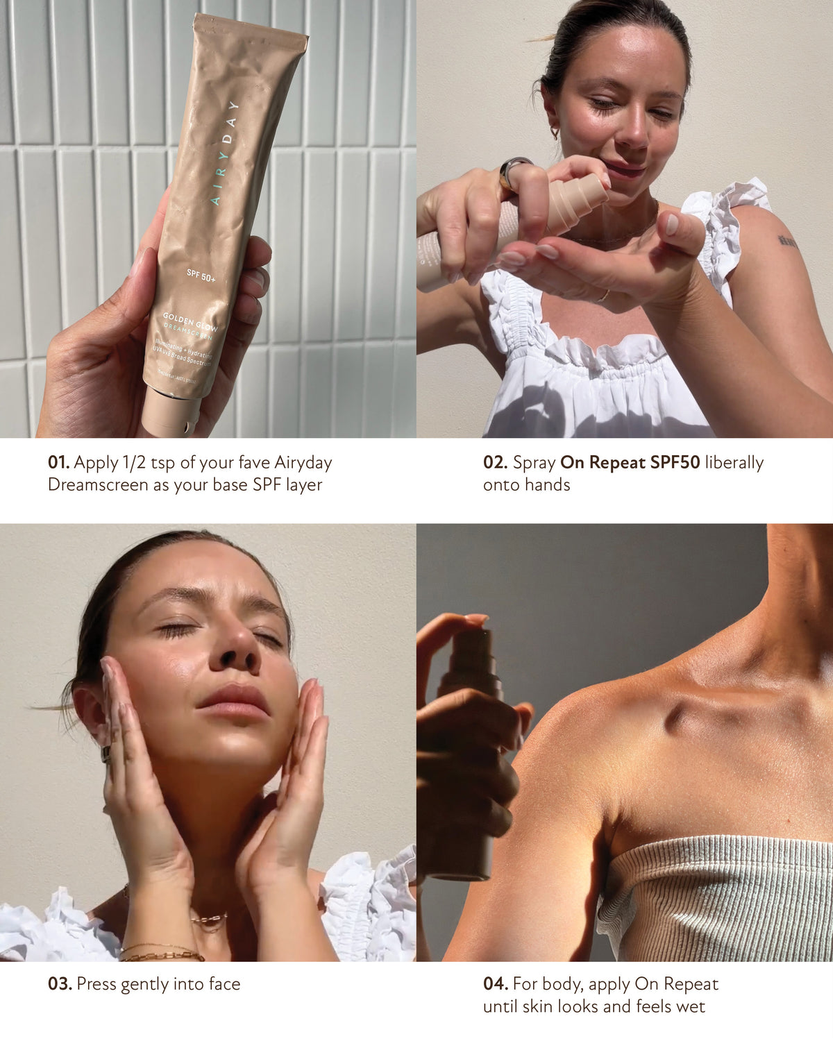 On Repeat SPF50 Top-Up Mist